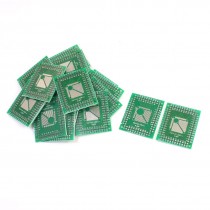 20Pcs 0.5mm 0.8mm TQFP(32-100) to 2.54mm DIP SMD Pinboard IC PCB Adapter Socket