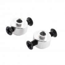 2 Pcs 1/8" Aluminum Alloy RC Plane Brushless Motor Propeller Protector Saver