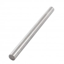 7.5mm x 100mm Silver Tone High Speed Steel HSS Round Lathe Bar Rod