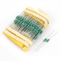 Replacement 4 Color Loop Axial Leads Fixed Inductors 100uH 1/2W 200 Pcs