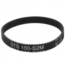 S2M-160 6mm Width 2mm Pitch 80 Teeth CNC Timing Belt for Stepper Motor