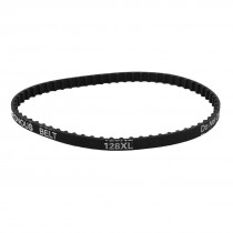 Dishwasher 128XL Series 025 64 Teeth 6.4mm Width Rubber Timing Belt Black