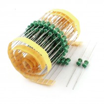 50 Pcs Through Hole Mount 33uH 0510 1W 10% Color Ring Inductors 5x10mm