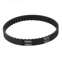 102XL 037 51 Teeth 5.08mm Pitch 9.5mm Wide 259.08mm 10.2" Timing Belt Black