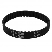 Milling Machine Timing Belt 44 Teeth 10mm Width 5mm Pitch T5x220