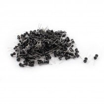 200Pcs 560uH 200mA 4x6mm 10% Tolerance Radial Leaded Inductor Black