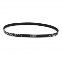 126MXL025 158 Teeth 2.032mm Pitch 1/4" Width Black Groove Timing Belt 321.06mm