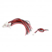 10Pcs 2mm Pitch 2-Pin Male JST-XH Balance Connector Extension Wire 200mm
