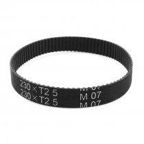 T2.5x230 92-Tooth 2.5mm Pitch 10mm Width Groove Timing Belt for Stepper Motor