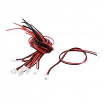 10Pcs 150mm 2 Pin Male JST-XH Balance Plug Trumpet Connector Adapter Cable