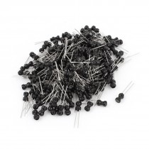 200Pcs Through Hole 10uH 500mA 4x6mm 10% Radial Leads Inductors Black