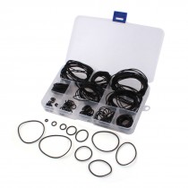 220Pcs Assortment 6mm-52mm OD 11 Size Rubber Oil Sealing O Ring Washer Gasket
