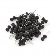 50pcs PCB Board Radial Lead Inductor 15uH 1A 6x10mm 10% Tolerance