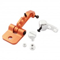 Yellow Aluminum Alloy FPV Folded Monitor Mounting Bracket Support Set