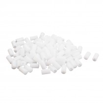 100Pcs 6x10mm PCB Test Flat End Fixture Parts Plate POM Stand Fixed Rod White