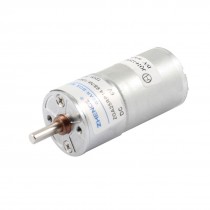 DC 6V 300 RPM Speed 4mm Dia Shaft Metal Gearbox Electric Geared Motor