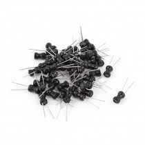 50PCS Electric Component 222K 2.2mH 200mA 4x6mm 10% Radial Inductors