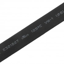 6M 19.7ft 8mm 5/16" Dia. Heat Shrink Tube Tubing Black