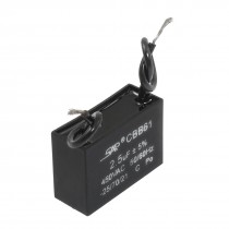 CBB61 AC 450V 2.5uF Air Conditioner Electric Fan Motor Capacitor