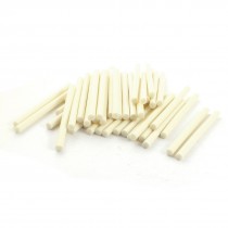 50 Pcs Ivory Hot Melt Glue Gun Adhesive Sticks 7mm x 100mm for Crafting Models