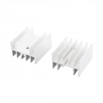 2pcs Spare Parts 23x16x25mm Aluminium Heatsink Cooling Fin for PCB Board