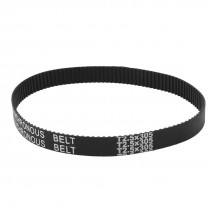 T2.5x305 122 Teeth 10mm Width Rubber Drying Machine Timing Belt Black