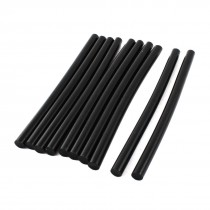 10Pcs 11mmx190mm Hot Melt Glue Adhesive Stick Black for Soldering Iron