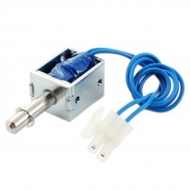 DC 12V 12W 170g Force 5mm Stroke Pull Type Solenoid Electromagnet