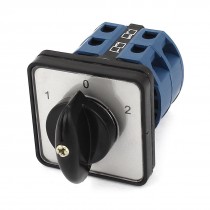 660V 25A 1-0-2 3Positions Rotary Cam Universal Changeover Switch