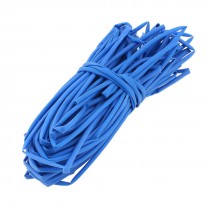 Ratio 2:1 Blue Polyolefin 3mm Dia Heat Shrink Cover Wiring Shrinkable Tube 20M