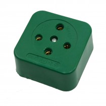 AC 440V 20-25A Three Phase 4 Round Pin Plug Jack Industrial Socket