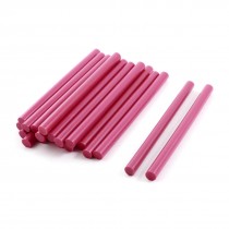 20Pcs 7x100mm EVA Hot Melt Glue Adhesive Sticks Fuchsia for Crafts Arts