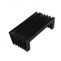 Flexible Stretchy 21cmx19cmx7cm Dust Protective Cover Black for CNC Machine