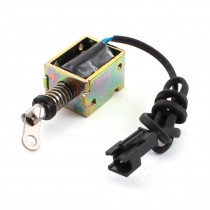 AC 110V 27.5A 3mm Stroke 500g Force Linear Motion Pull Solenoid Electromagnet