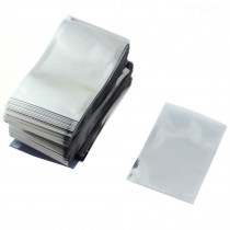 500 x Clear Gray Open Top Anti-static Shielding Bags 8cmx12cm for PCB Board