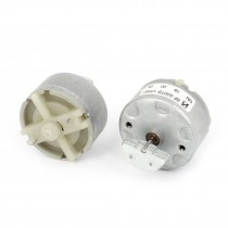 2pcs DC 3-12V 18000RPM Rotary Speed Cylinder Shape Electric Vibration Motor