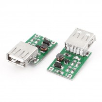 2 x DC0.9V to DC5V Converter Step Up Boost Module w USB Charger for MP3 MP4