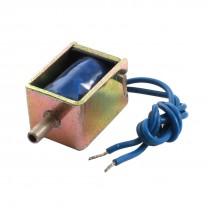 DC 24V Wired Connector Gas Water Electromagnet Solenoid Valve