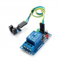 DC 12V 1CH Groove Type Optical Coupler Trigger Speed Sensor Relay Module