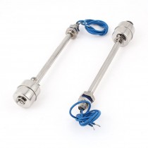 2 x ZS15010 5.9inch Liquid Water Level Sensor Stainless Steel Floating Switch