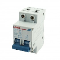 AC 400V 16A 6000A Dual Pole On/Off Switch Circuit Breaker DZ47-63 C16