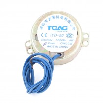 AC 220/240V 4W 30RPM 7mm Shaft Controlled Synchronous Motor TYD-50