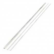 DIY Car Racer Spare Part Stainless Steel Axle Rod Bar 400mm x 2mm 5Pcs