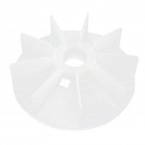 8-Blade 58mm Shaft Hole Dia Plastic Impeller Motor Cooling Fan Blade