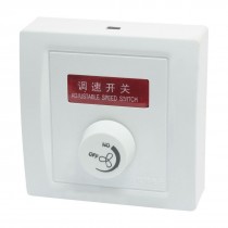 Wall Installed Rotary Knob Fan Speed Controler Switch for Ceiling Fan