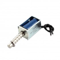 DC 4.5V 0.11A 0.5W 2mm 23g Open Frame Pull Type DC Solenoid Electromagnet