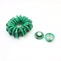 20Pcs 0.25W 8ohm 85db 27mm Diameter Speaker Green for Door Bell