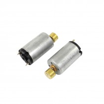 2pcs DC 1.5V-6V 2000RPM Rotary Speed Cylinder Shaped Electric Vibration Motor