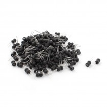200Pcs Electric Component 101K 100uH 500mA 6x8mm 10% Radial Inductor