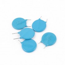 5Pcs Blue 0.1uF Radial Lead High Voltage Ceramic Disc Capacitors 1KV
